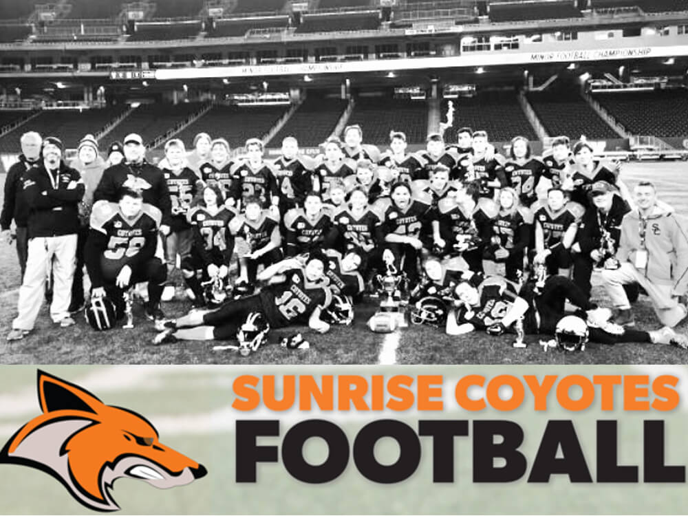 Shandy Walls Sunrise Coyote Football